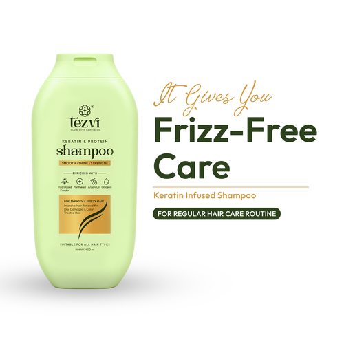 Keratin Protein Shampoo | Nourishes, Repairs & Smoothens Hair