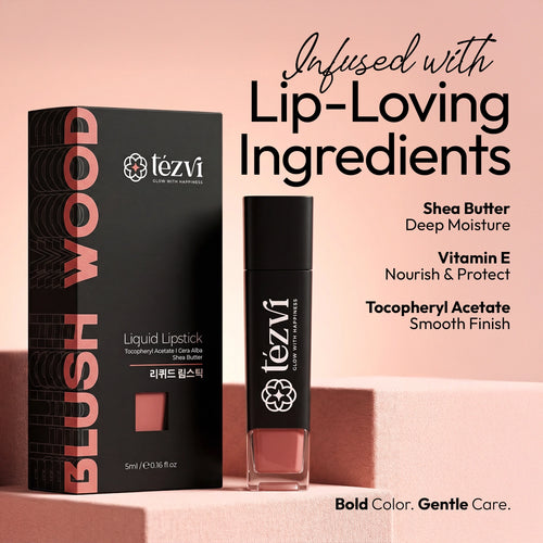 Matte Liquid Lipstick - Long Lasting Color with Shea Butter