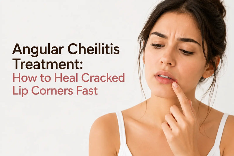 Angular Cheilitis Treatment - How to Heal Cracked Lip Corners Fast