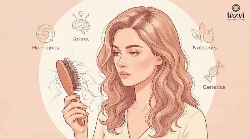 Hair Fall Reasons for Female - Why Women Lose Hair and What You Can Do