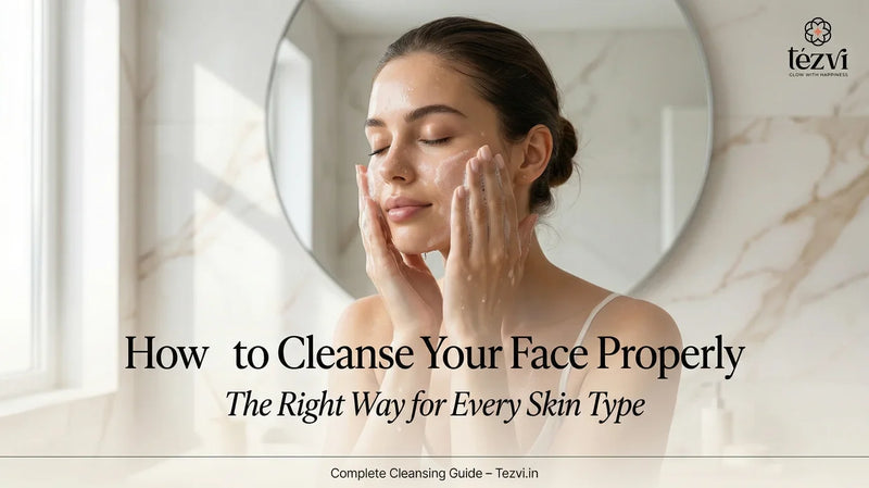 How to Cleanse Your Face Properly
