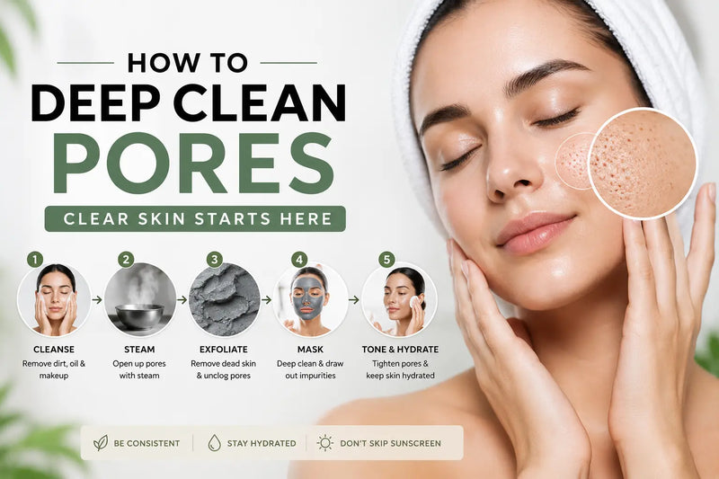 How to Deep Clean Pores (And Actually Keep Them Clear)
