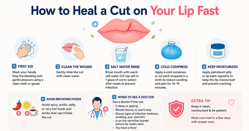 How to Heal a Cut on Your Lip Fast