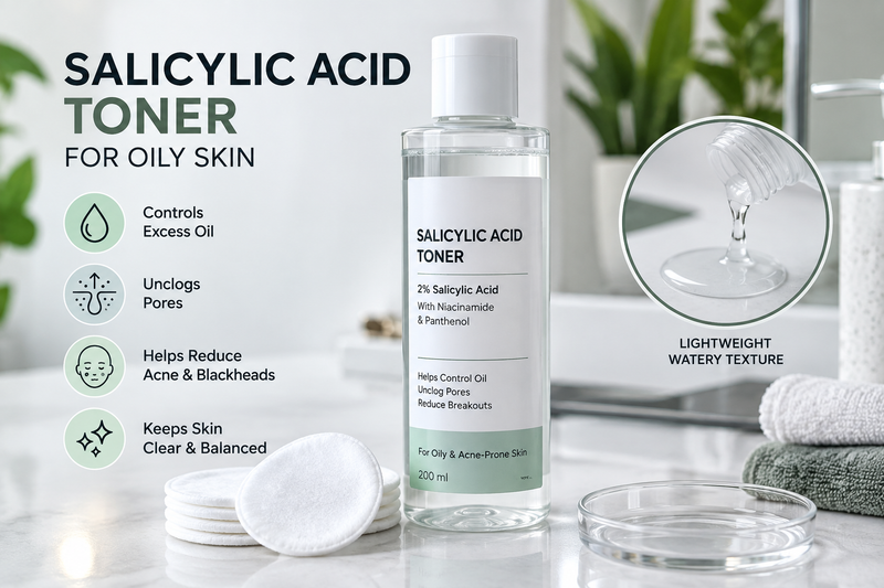 Salicylic Acid Toner for Oily Skin