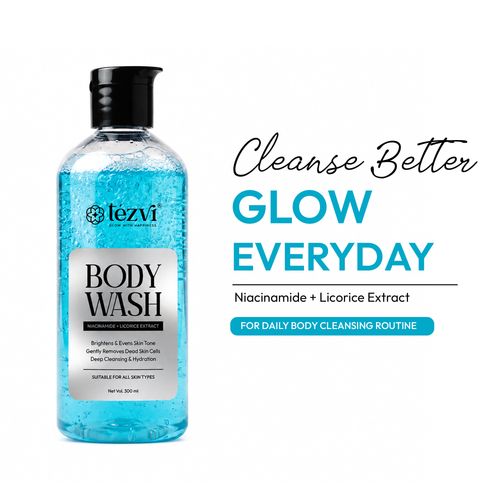 Body Wash with Niacinamide & Licorice for Bright