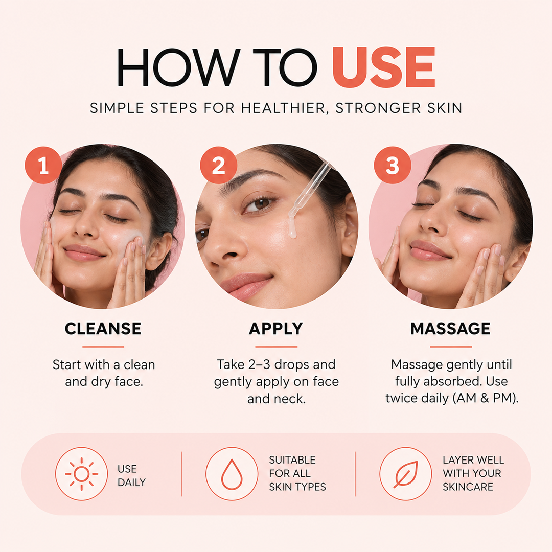 Ceramide + Peptide Face Serum for Dry