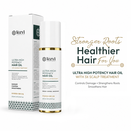 Hair Oil for Scalp & Growth - Damage Control & Smooth Hair