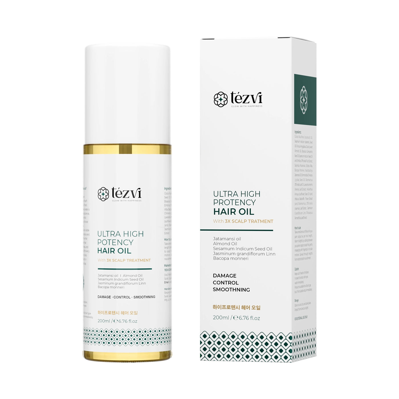 Hair Oil for Scalp Smooth Hair