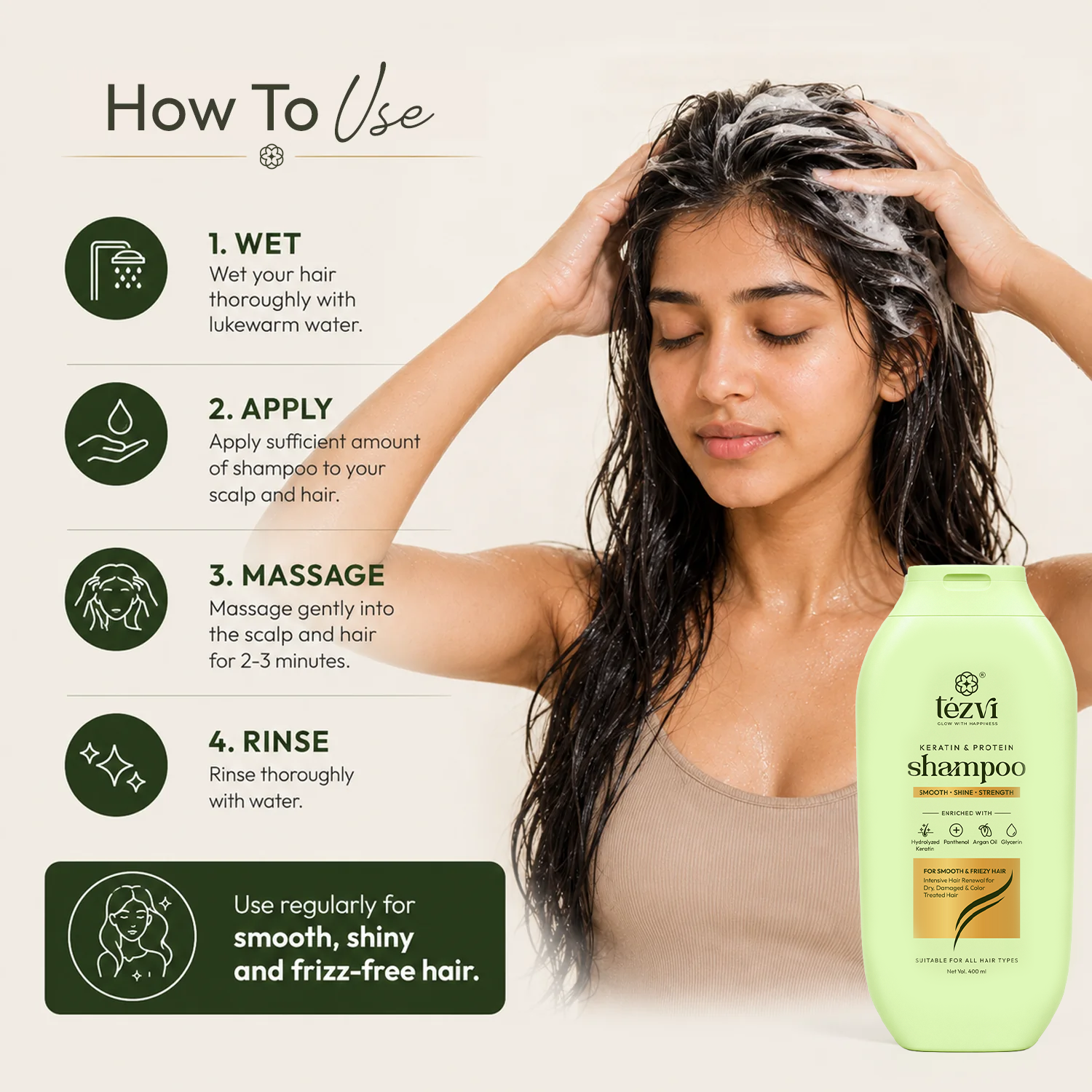 Keratin Protein Shampoo How To Use