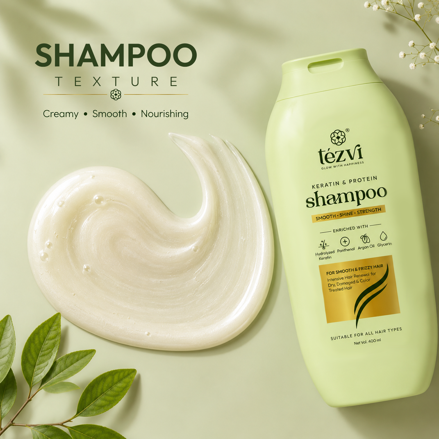 Keratin Protein Shampoo Texture