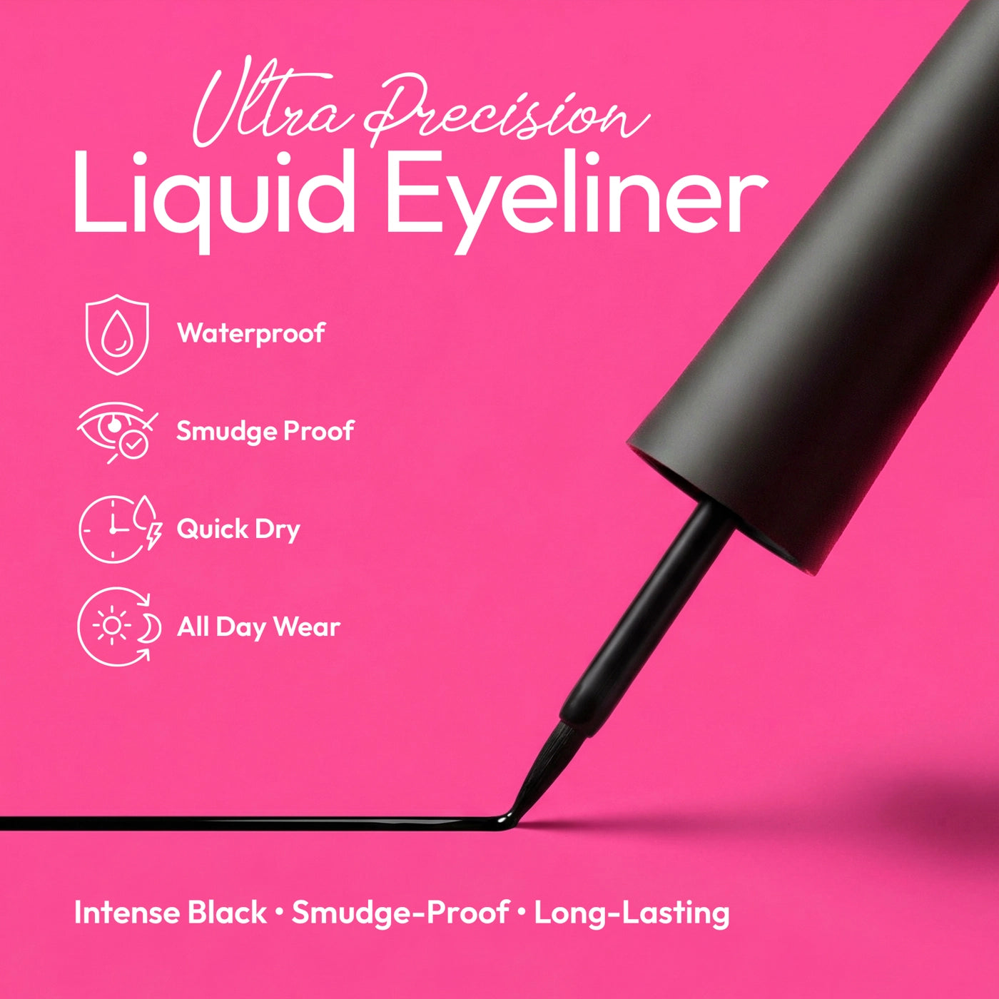 Liquid Eyeliner Waterproof - Perfect Wing, All Day Wear Secondary image