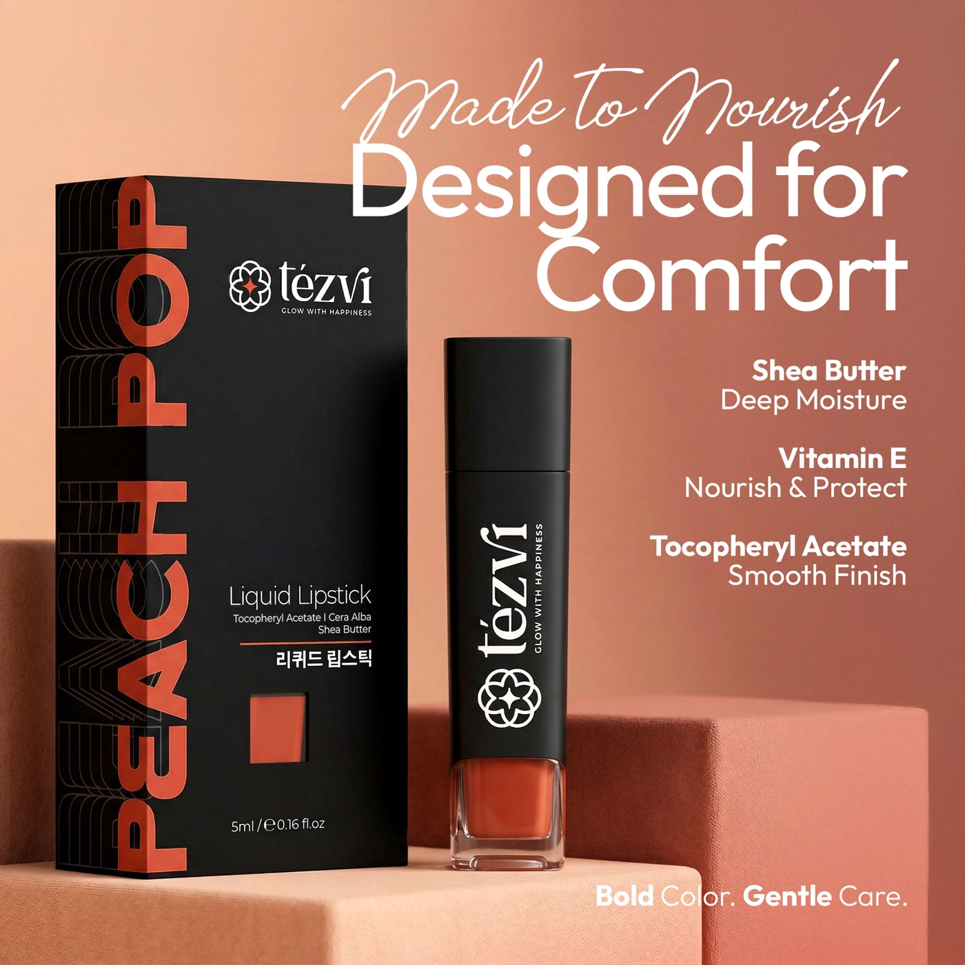 Long Lasting with Shea Butter