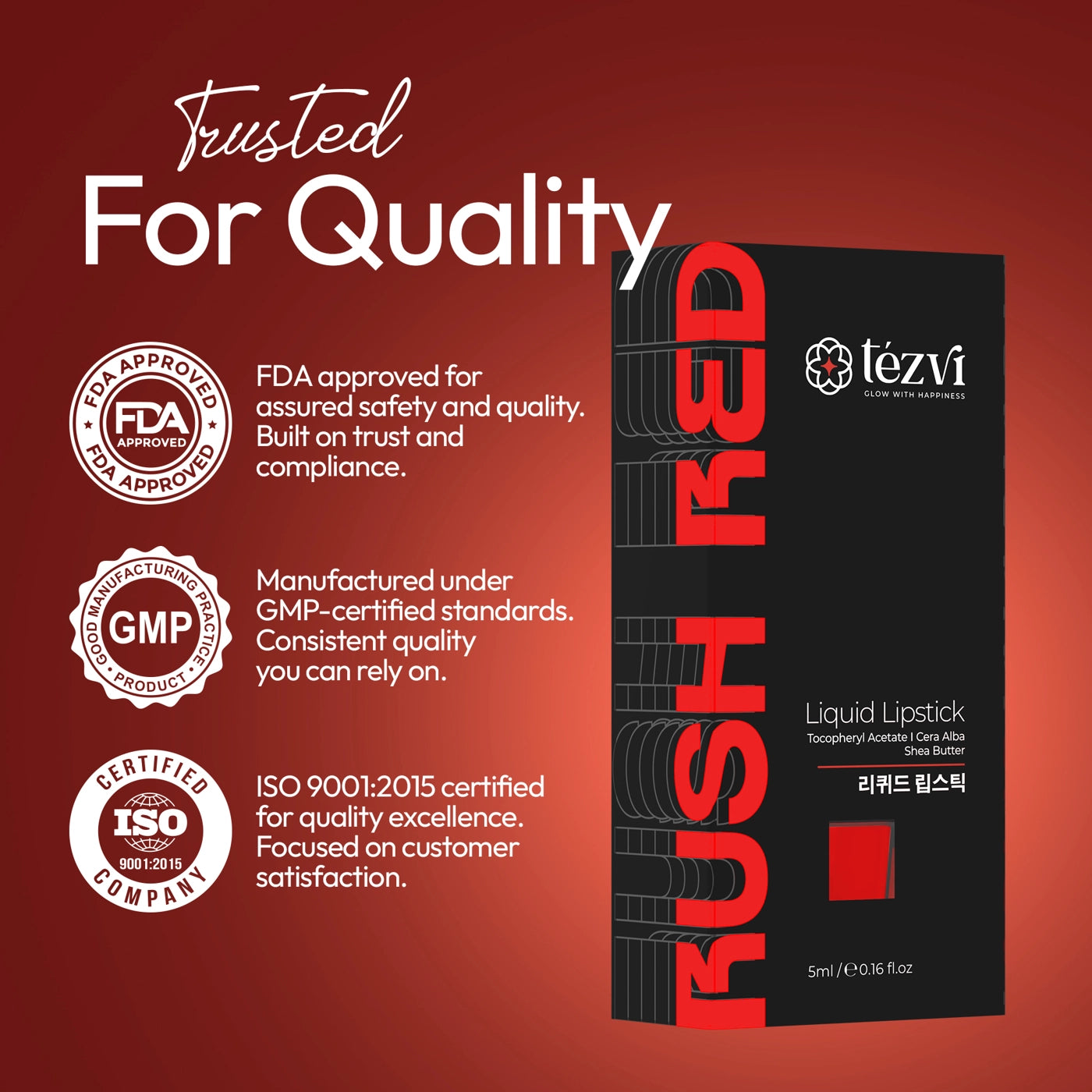 Matte Liquid Lipstick Red