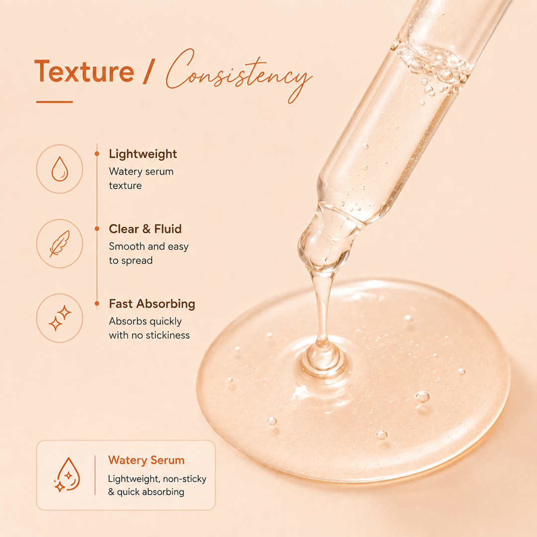 Niacinamide Face Serum Texture