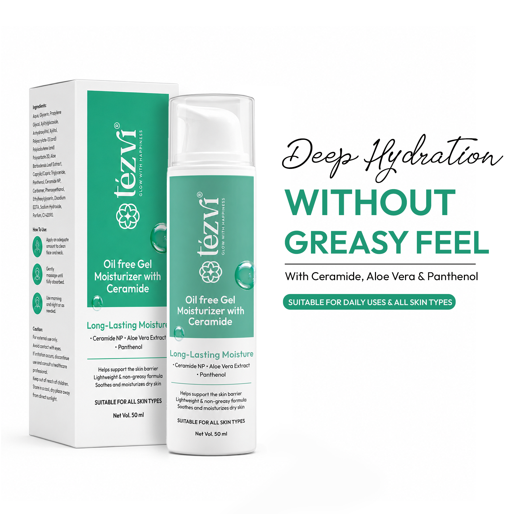Oil Free Gel Moisturizer Front Cover