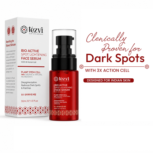 Dark Spot Serum for Face - 3X Action Cell, 98% Organic