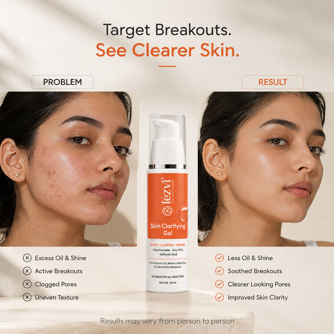 Skin Clarifying Gel with Niacinamide for Oil Control & Pores