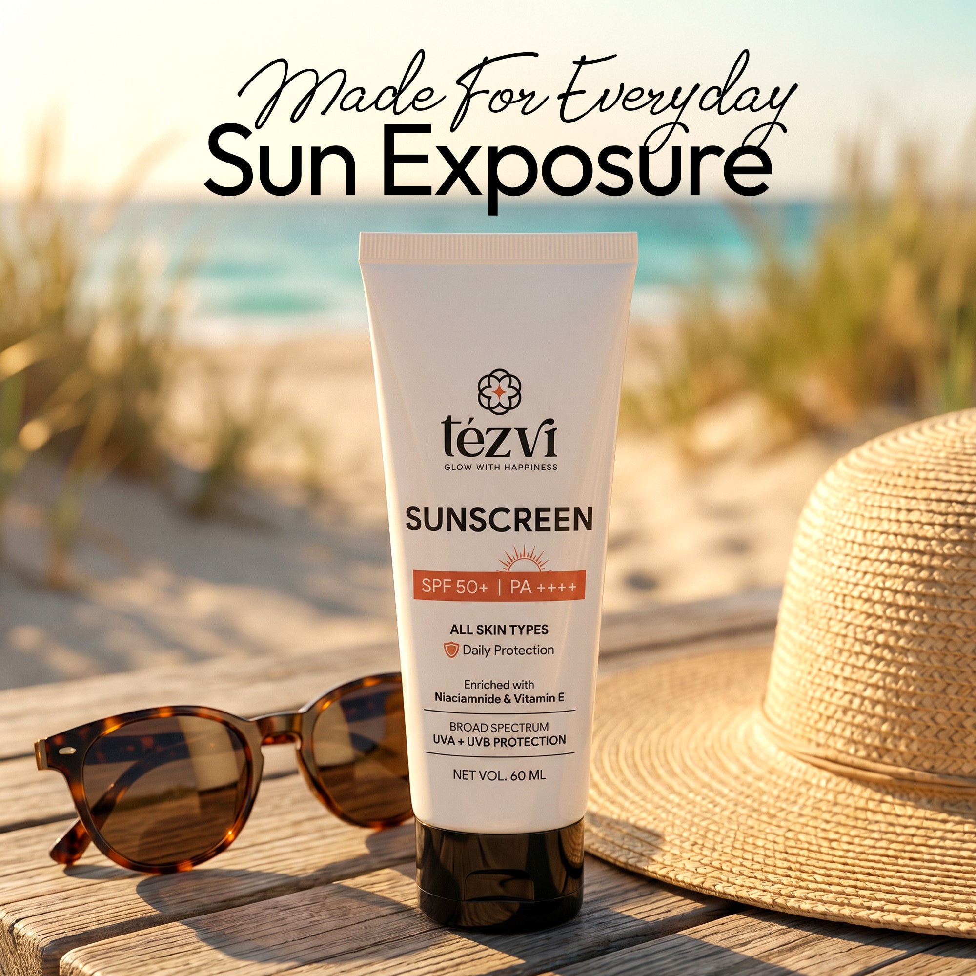 Sunscreen SPF 50 for Face | Broad Spectrum UVA UVB | All Skin Types Secondary image