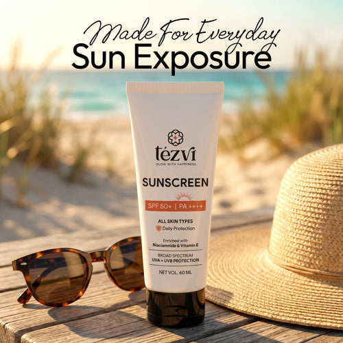 Sunscreen SPF 50 for Face | Broad Spectrum UVA UVB | All Skin Types