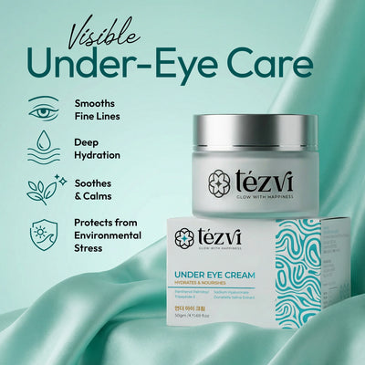 Under Eye Cream for Dark Circles & Wrinkles - Puffiness & Fine Lines