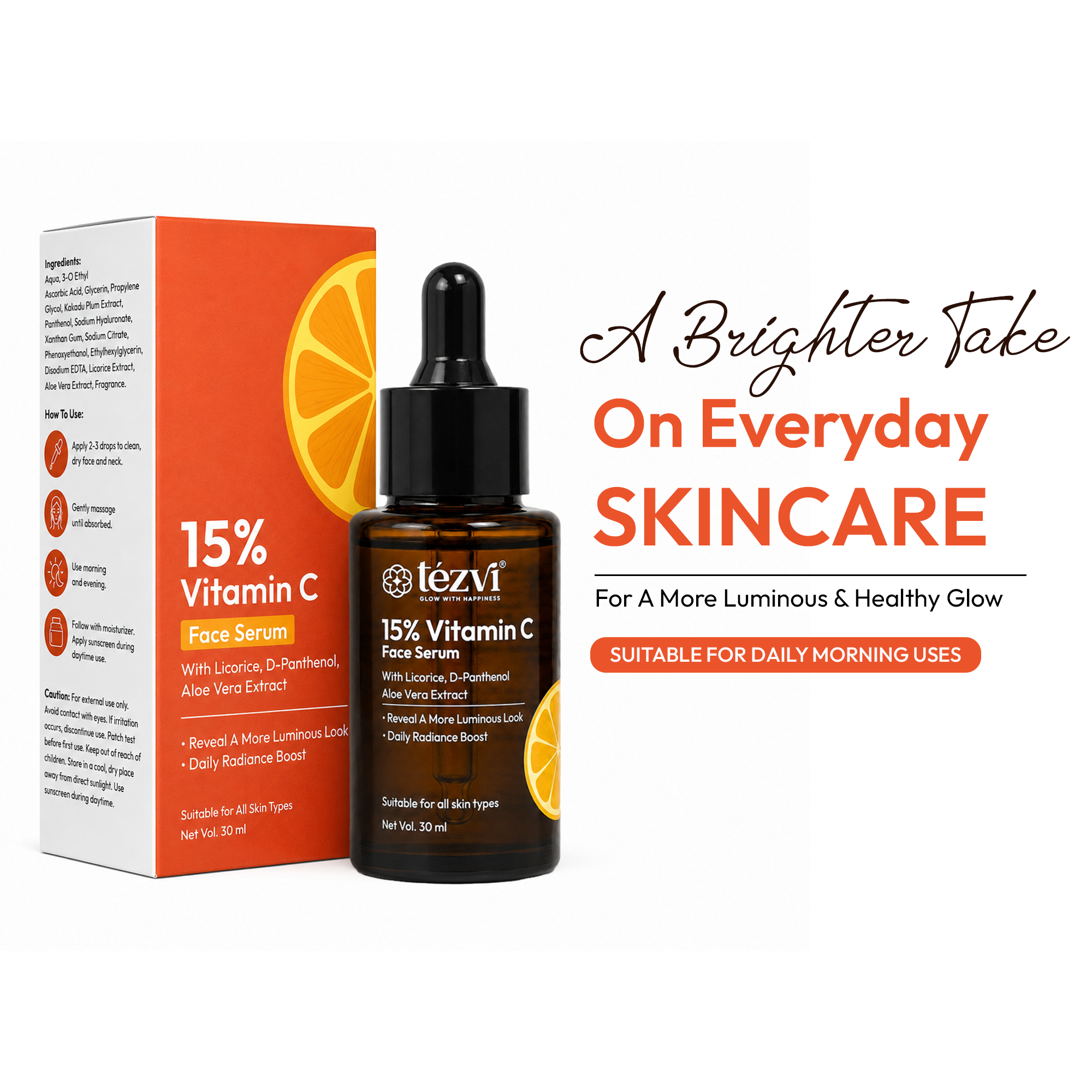 Vitamin C Face Serum Front Cover