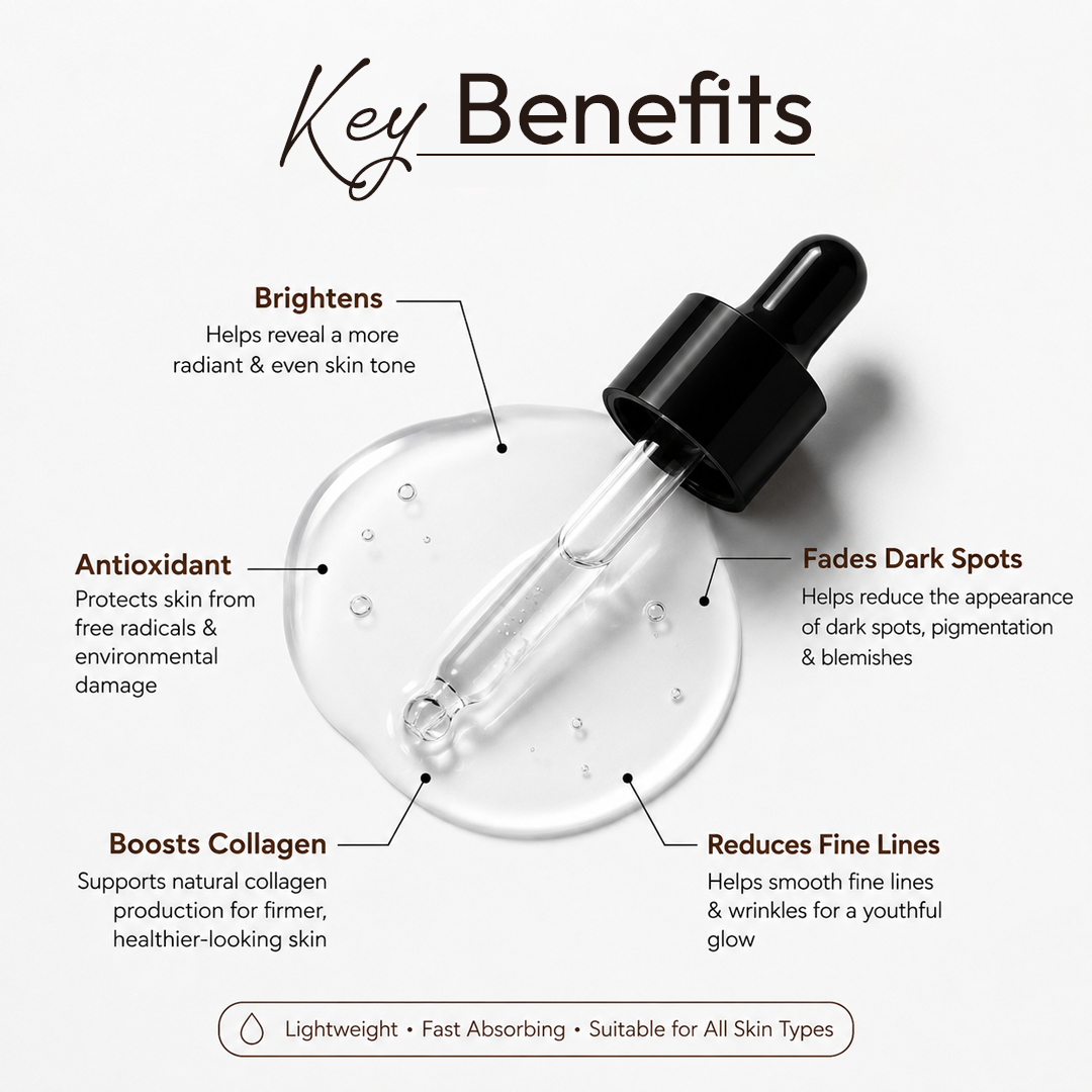 Vitamin C Face Serum Key Benefits